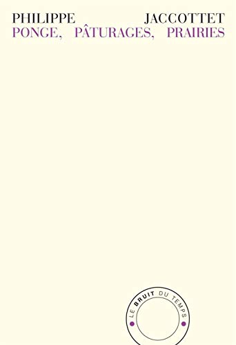 Télécharger Ponge, pâturages, prairies PDF Ebook En Ligne