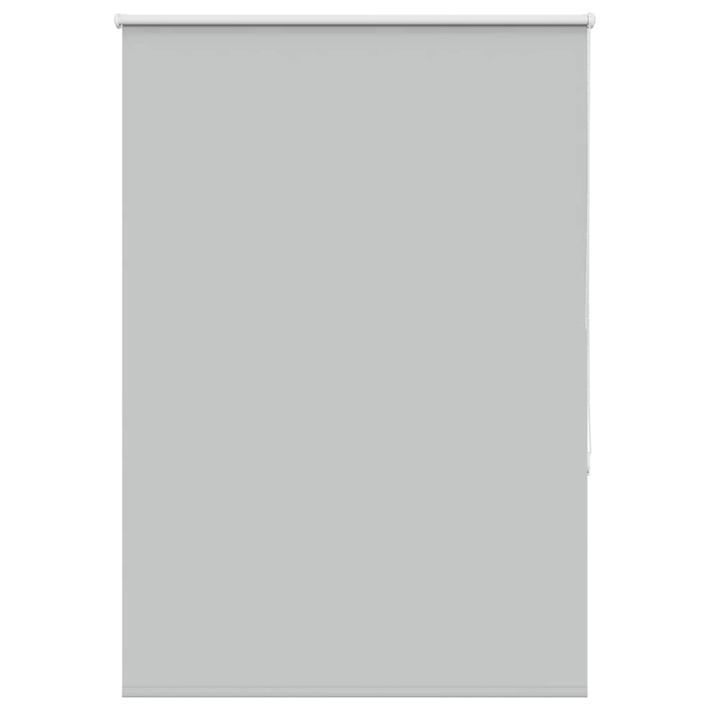 vidaXL Roller Blind Blackout Light Grey 90x150 cm Fabric Width 85.7 cm Polyester — image 1