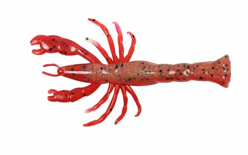 Berkley Gulp! Ghost Shrimp Saltwater Fishing Soft Bait, Red Belly