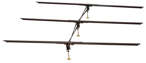 Hospitality Bed X-Support System 3 Rails, 3 Adjustable Legs