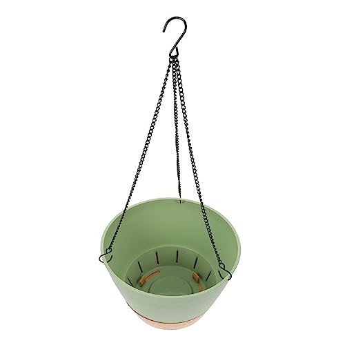 balacoo Chlorophytum Flowerpot Hanging Planter Box Plastic Plant Pot for Decor