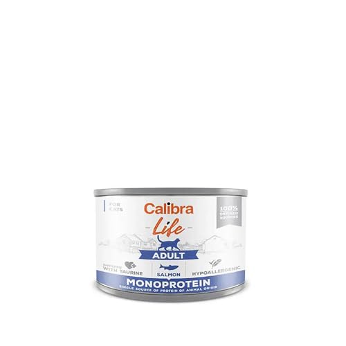 CALIBRA CAT LIFE LATA ADULT SALMON 6X 200GR