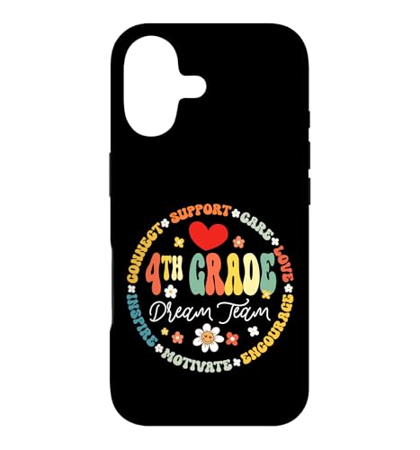 4th Grade Dream Team Back to School First Day Fourth Grade Case for iPhone 17