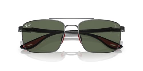 Image of Ray-Ban womens Rb3715m Scuderia Ferrari Collection Square Sunglasses