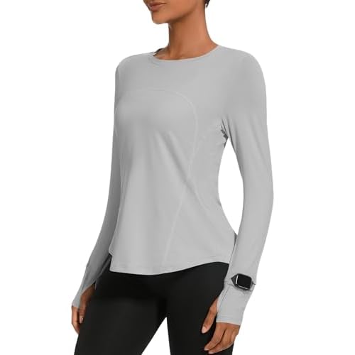 Ivicoer Women's Sun Shirt UPF 50+ Long Sleeve UV Protection Shirts Lightweight Workout Tops SPF Outdoor Hiking Clothing