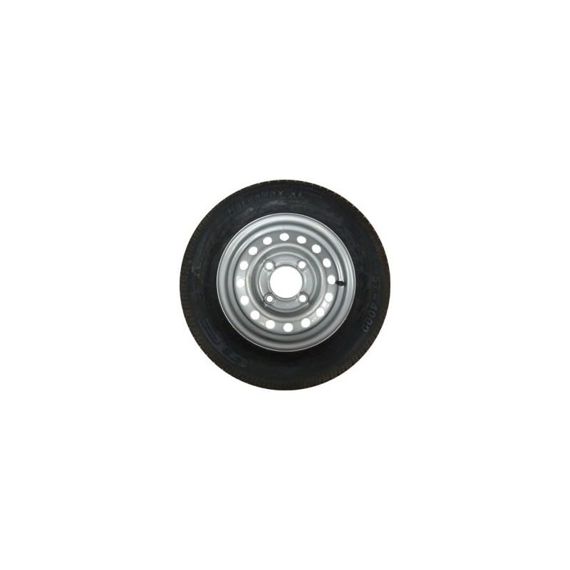 MAXTER Roue Remorque 155/80x13-4 Trous entraxe 130 mm - Déport 20