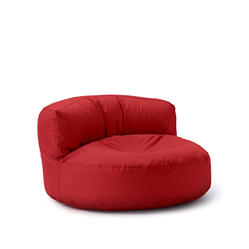 Lumaland - Pouf per esterni, pouf rotondo, con