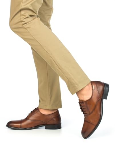 Pikolinos Para Hombre. M7J-4184 Mocasines De Piel Bristol MarróN (43), Plano, Cordones, Casual - 2