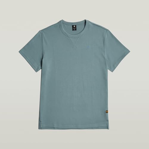 G-Star Herren Nifous T-Shirt, Grau (Bolt Grey D24449-C812-1466), M – Ansicht 4
