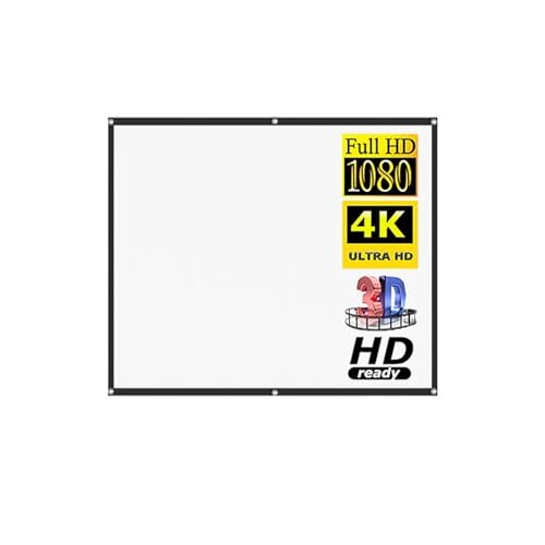 Pantalla de proyector plegable de 150 pulgadas 4:3