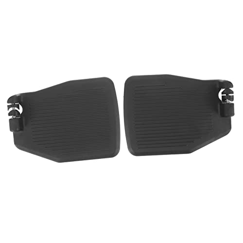 BUTIFULSIC 昇降式車椅子用フットプレート 頑丈なレッグレスト 交換用フットレスト ユニバーサル対応 安定設計 車いすの乗り降りをサポート