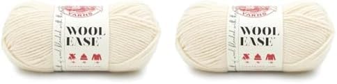 Lion Brand Yarn Company1-Piece Wool-Ease Yarn, Fisherman 620-099 (Pack of 2)
