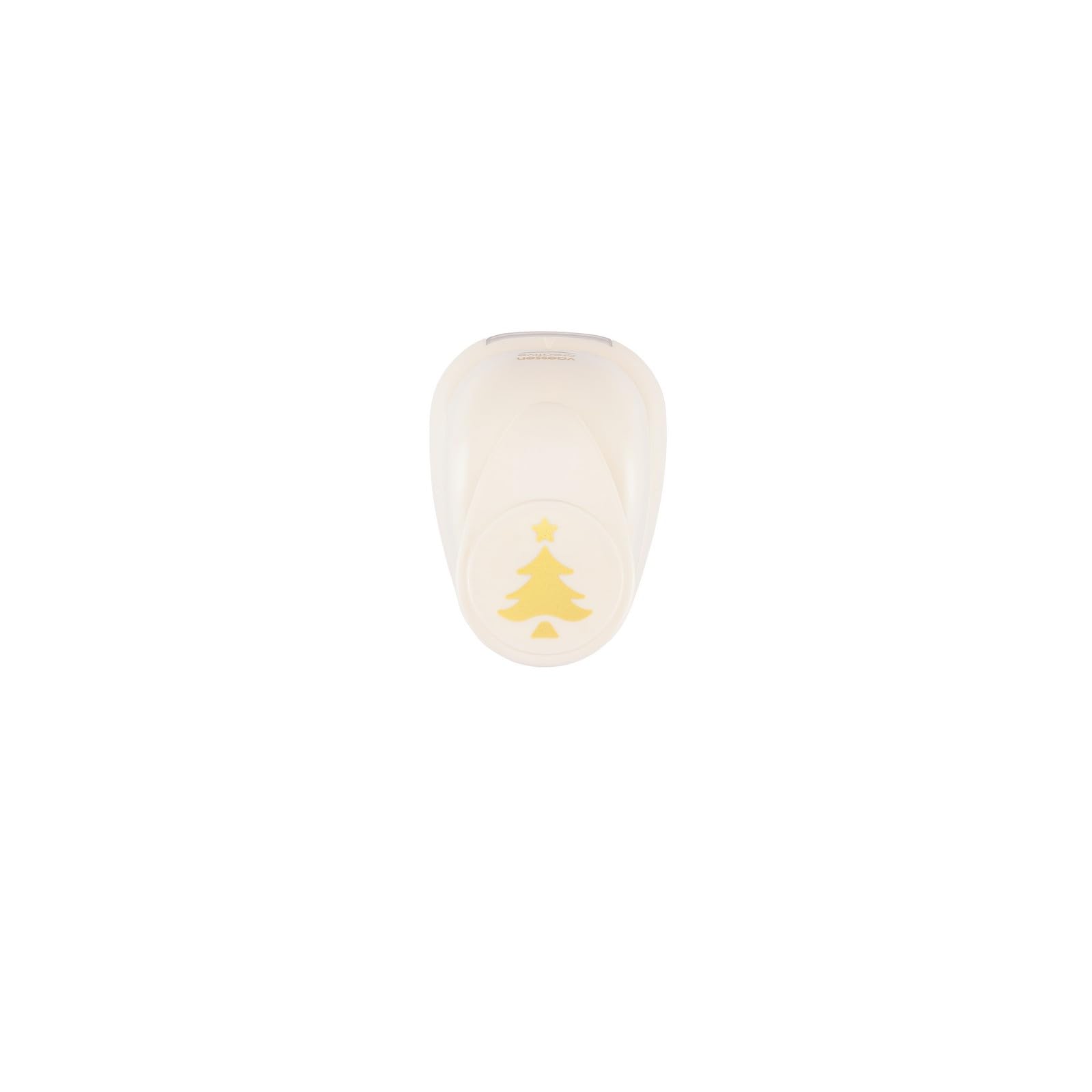 Vaessen Creative Craft Paper Punch - Christmas Tree - 2,2 x 2,2 cm - Circle Cutter for Crafting and Card Making