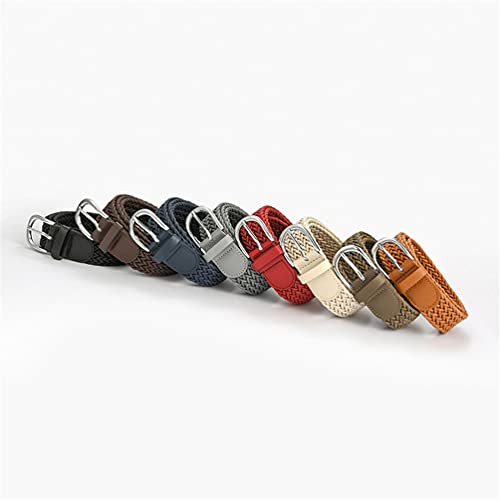 Canvas Elastic Braided Belt Elastic Fabric Woven Belt Casual Webbed Vintage Belt3