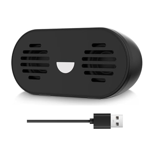 HONKASU USB Computer Speaker PC Speakers for Desktop Computer, Small Laptop Speaker with Hi-Quality Sound, Loud Volume,Compact Size,Plug and Play