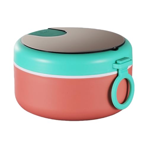 Tazón Fideos - PP 887 Ml | Recipiente de comida con cuchara a prueba de fugas, microondas, preparación de comidas, almuerzo, cena, tazón de fideos instantáneos con colador | Viajes de oficina dormitor