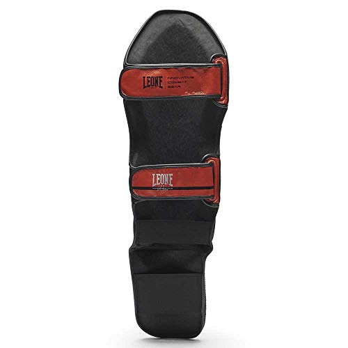 Fodera 100% poliestere LEONE 1947, Revo Performance, Paratibia Unisex Adulto, Nero, S/M, PT160