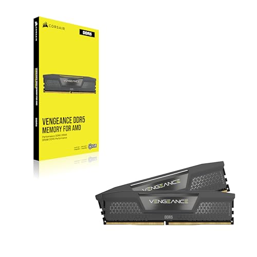 CORSAIR-Vengeance-DDR5-RAM-64GB-2x32GB-6000MHz-CL38-44-44-96-135V-AMD-Expo-Intel-XMP-30-Desktop-Computer-Memory--Gray-CMK64GX5M2B6000Z38 CORSAIR Vengeance DDR5 RAM 64GB (2x32GB) 6000MHz CL38-44-44-96 1.35V AMD Expo Intel XMP 3.0 Desktop Computer Memory – Gray (CMK64GX5M2B6000Z38) - Image 7