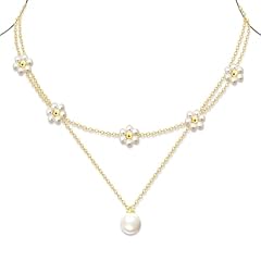 Gold Daisy Pearl-2PCS