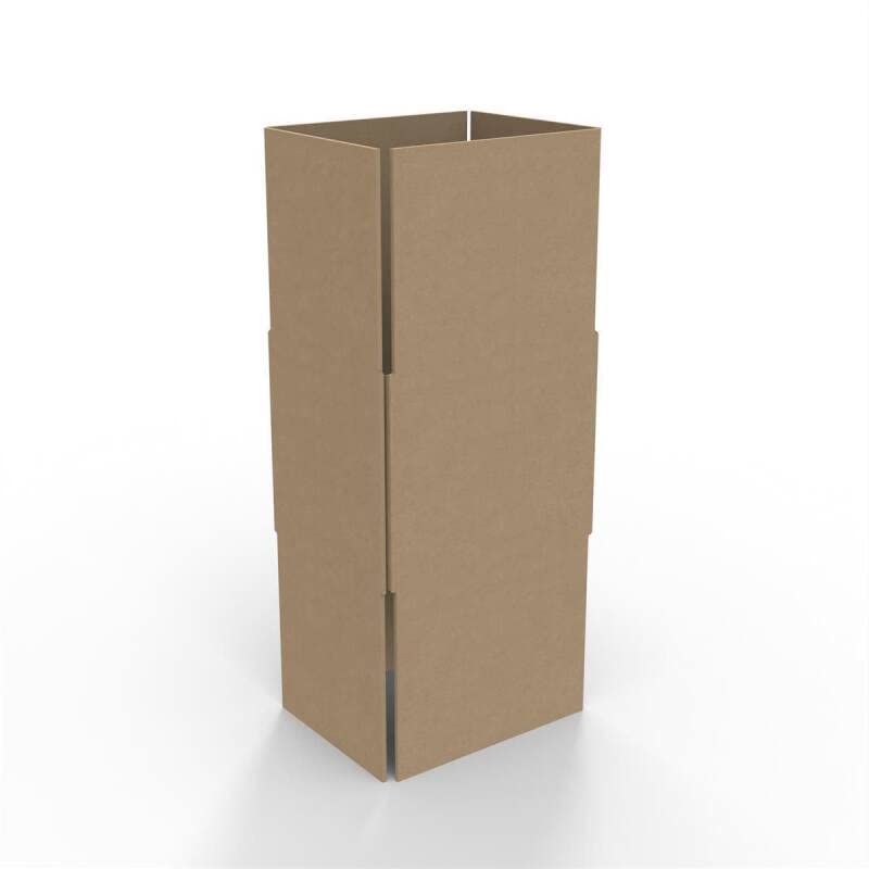 Lot de 100 cartons d'expédition - Dimensions intérieures : 160 x 120 x 120 mm - Double cannelure