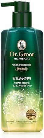 Dr. Groot Microbiome Shampoo (Sensitive20, 13.5fl oz) - Soothing Shampoo by LG Household. Clay Formula with Cica, Cypress, BHA, Biotin.