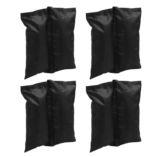 Veemoon Bolsas de Arena para Carpa al Aire Libre, 4 Piezas, Resistentes y Impermeables, Pesas para Parasoles y Toldos, Saco Contrapeso Sujetadores para Camping, Patio y Playa