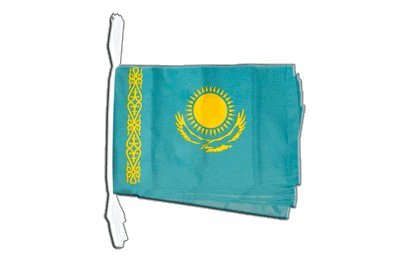 Guirlande Kazakhstan Digni de 8,9 m avec grand pavillon national