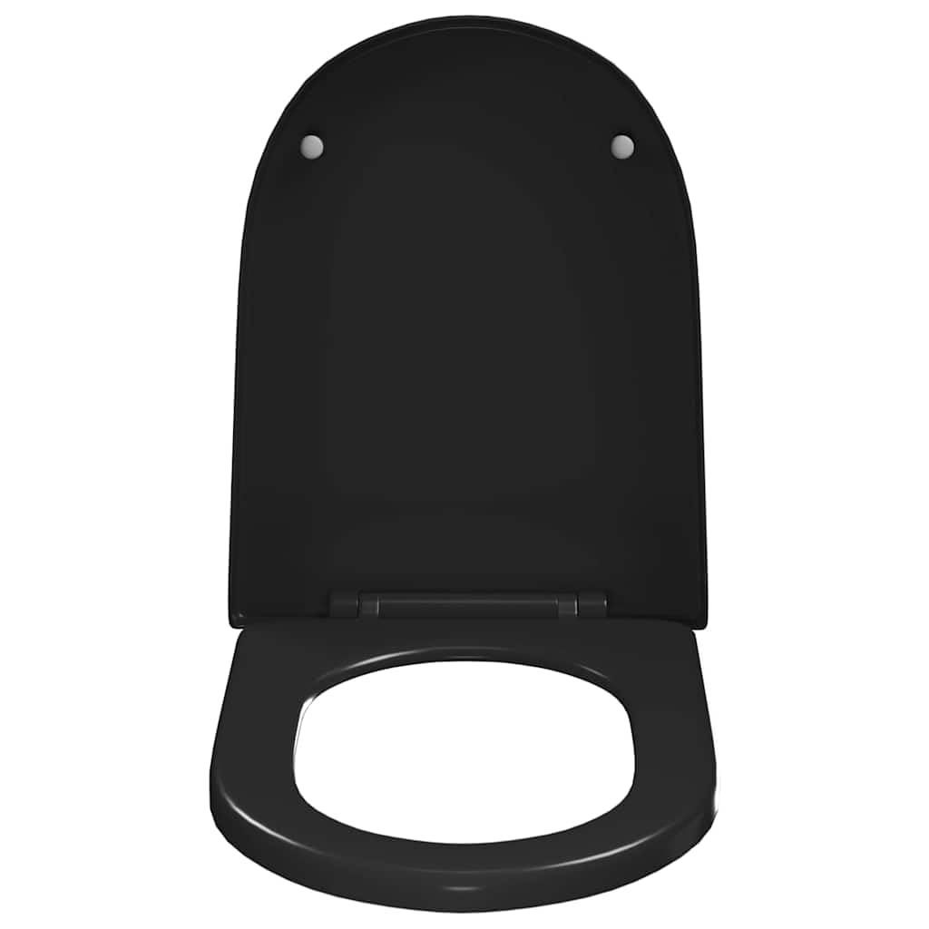 Asiento de inodoro con cierre suave y liberación rápida, de polipropileno duradero, universal, ovalado, con función de cierre suave, para baño, baño de invitados y sanitarios