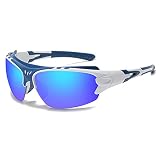 MALIDAK Cycling Goggles, Outdoor Sports Sunglasses, Polarized Windproof Riding Glasses for Men and W