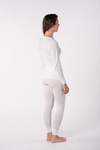 Indera Women's Warmwear Traditional Thermals Crew and Pant Set3