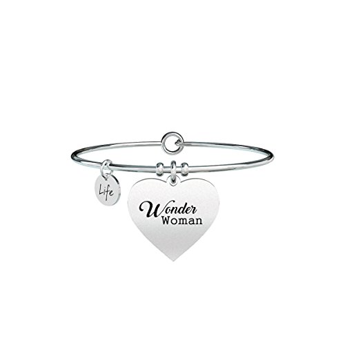 Kidult Life Love Bracelet en acier 316L Coeur | Wonder Woman 731333