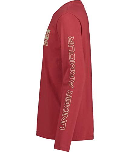 Image of Under Armour Boys' Long Sleeve Graphic T-Shirt, Lightweight & Breathable, Outdoor Collection