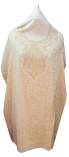 Image of Womens designer woolen suit for women with salwar and kashmiri shawl winter wear kani unstitched fabric set, stylish kurta pant set woollen dress material for women by pure pashmina wooltex
