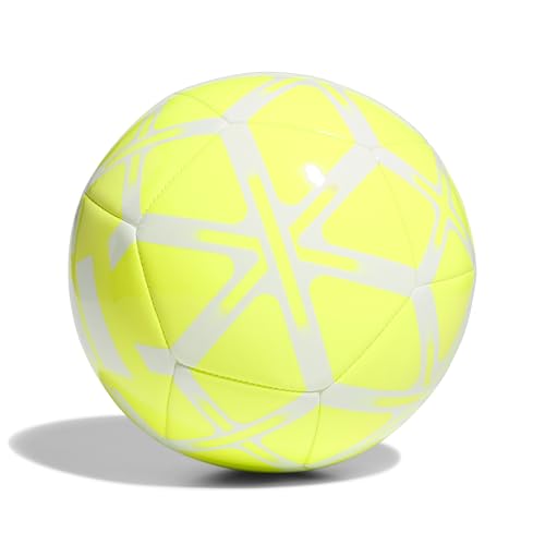 Adidas Unisex Starlancer Club Ball, Lucid Lemon/White, 5