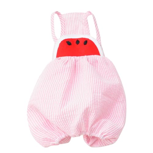Disfraz pantalón tirantes sandía para perro talla M