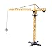 SunniMix Construction Véhicules Jouet, Enfants D'ingénierie Portique Pelle, Grue, Pelle, Ciment, Rouleau Compresseur, Cadeau d'anniversaire pour 3 4 5 Ans - Grue à Tour