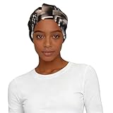 African Women Turban Caps Elastic Pre-Tied Head Scarf...