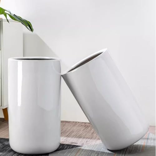 Pots de fleurs ronds avec drainage et support pour plantes - 5