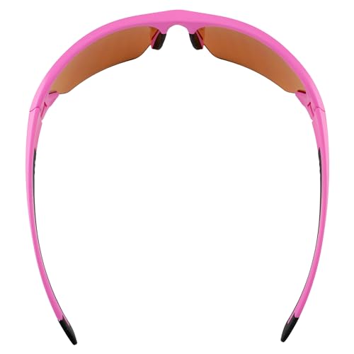 Epoch Eyewear Wake Golf Sunglasses for Women ANSI Z87.1 Pink Half-Frame w/Amber Lens4