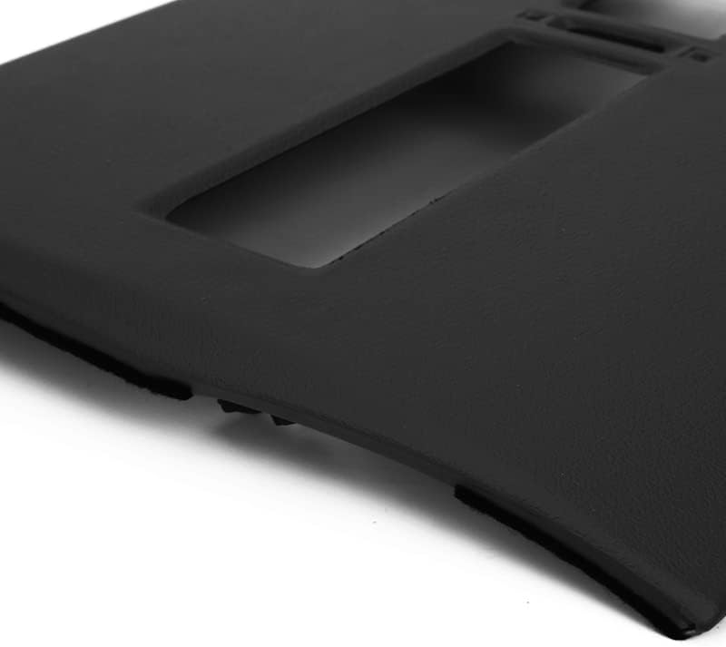 Car Finisher-Instrument Panel Cover for Nissan Tiida 2005-2011 Front Dashboard Middle Air Conditioner Outlet Vents Cover Shell (Black)