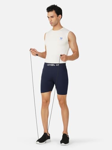 Image of Men's Skin Tight Shorts | Men's Tight Shorts for Gym, Running, Cycling, Swimming, Basketball, Cricket, Yoga, Football, Tennis, Badminton & Many Sports