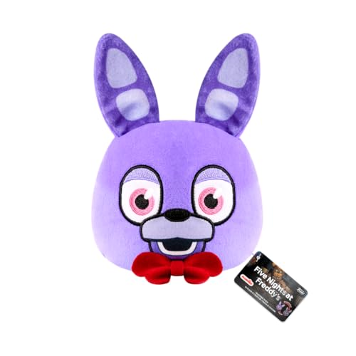 Funko Plush: Five Nights at Freddy's (FNAF) Reversible Heads - 4" Bonnie The Rabbit - Collectable Soft Plush - Birthday Gift Idea - Official Merchandise