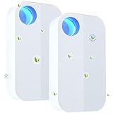 Lmhaichao Plug In Air Ionizers,Negative Ion Air Purifier for Home and Office Use,Quiet Operation Air Cleaner to Freshen Indoor Air,Mobile Ionic Air Purifier for Bedroom,Living Room,Bathroom(2)