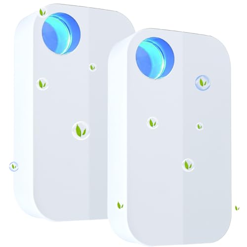 Lmhaichao Plug In Air Ionizers,Negative Ion Air Purifier for Home and Office Use,Quiet Operation Air Cleaner to Freshen Indoor Air,Mobile Ionic Air Purifier for Bedroom,Living Room,Bathroom(2)