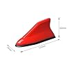 hhFChi Car Shark Fin Antenna Cover for BMW iX5 Hydrogen 2022 2023 2024 2025, Top Antenna Cover Top Antenna Cover Roof Aerial Base Reduced Wind Resistance Signal Accessories,Grey #1