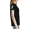 Women's Rock Music T-Shirts Stylish Short Sleeve Summer Tees Multi-Sided Printed Shirt Multicoloured S #2