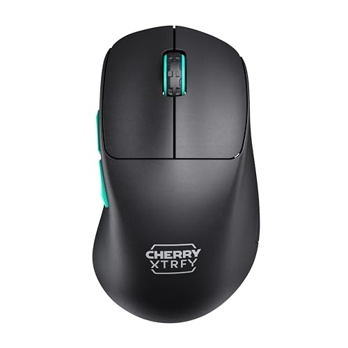 Ratón inalámbrico ergonómico CHERRY XTRFY M64 con frontal bajo para dominar tus partidas de eSports