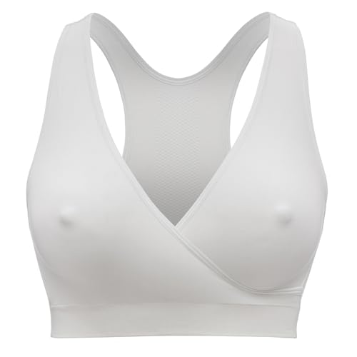 Medela Keep Cool Sleep Nahtloses Schwangerschafts- und Still-Bustier – BH ohne Bügel mit atmungsaktivem Rückenteil und Soft-Touch-Stoff
