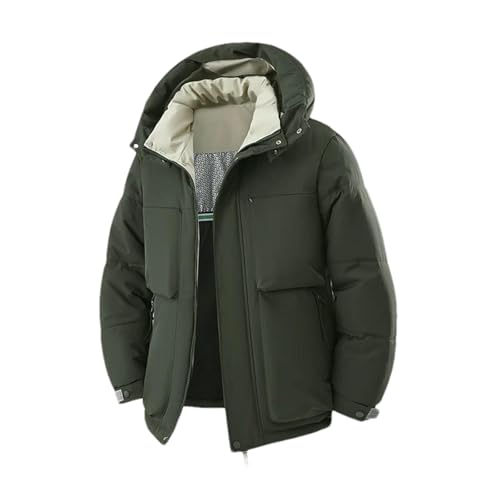 Chaqueta cortavientos impermeable de hombre con capucha desmontable 3