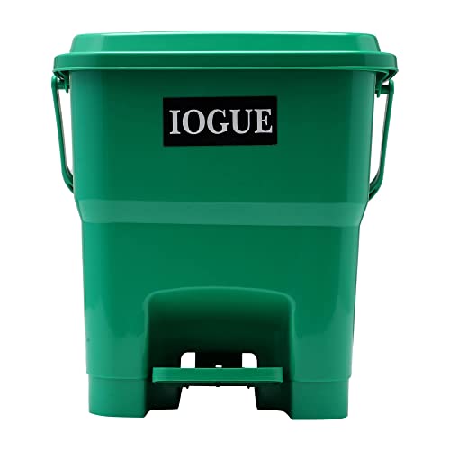 Image of Plastic Bio Medical Pedal Garbage Waste Dustbin 16 LTR (GREEN)